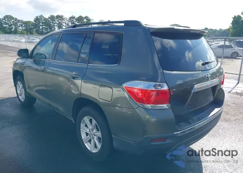 2013 Toyota Highlander from USA, damaged, VIN 5TDZA3EH8DS032976